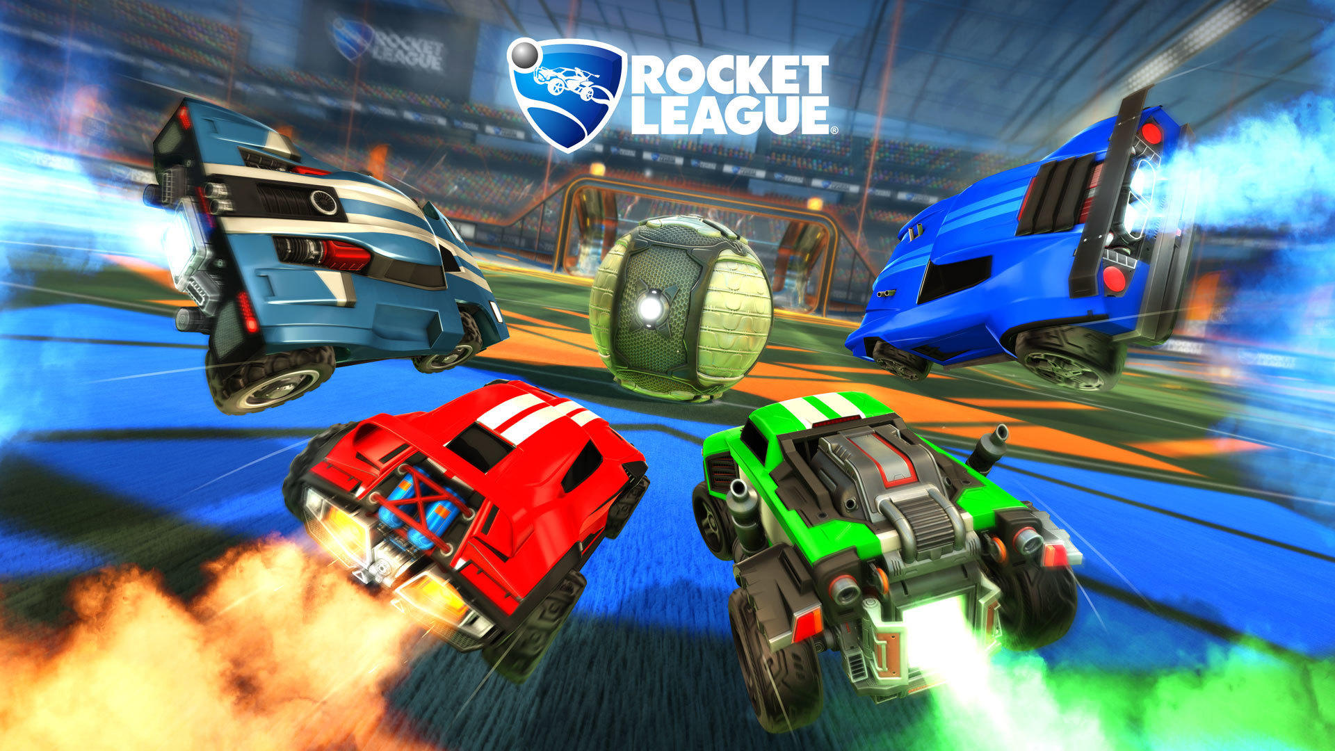 Rocket League official promotional key art