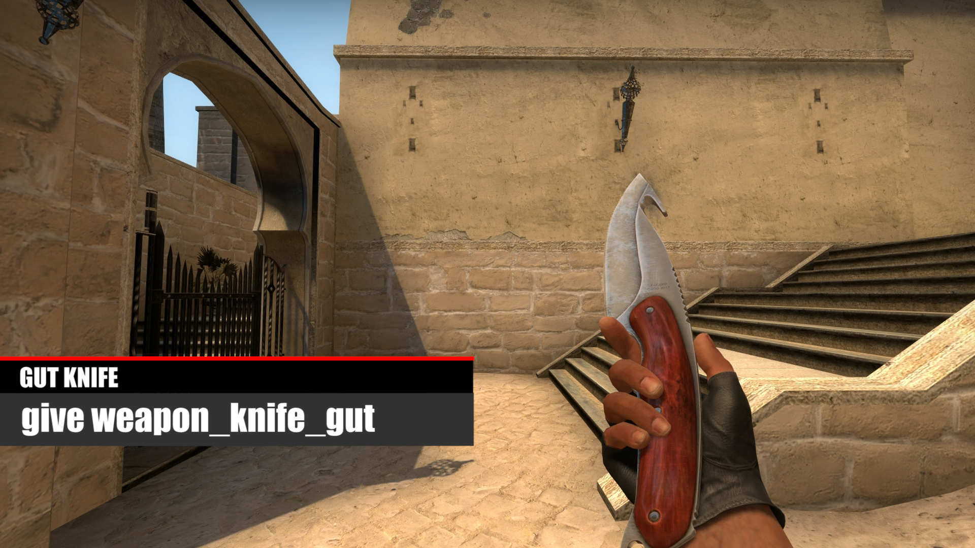 Gut knife